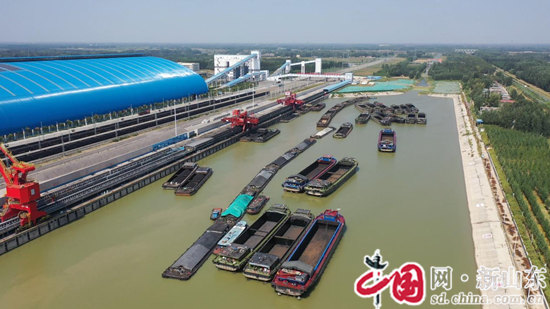 济宁梁山港物流园区营收跻身“百亿级” “前港后厂”显威力平博